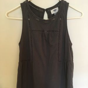 🔷$1 with any purchase! Gray Old Navy Tank detail